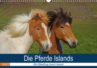 Kalender 2027: Die Pferde Islands